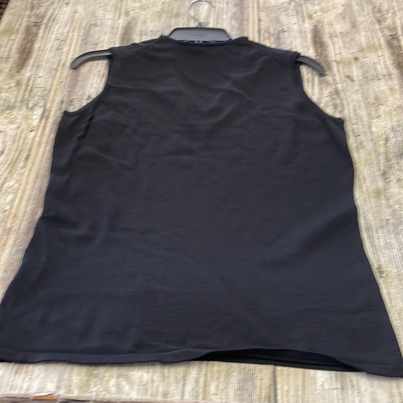 AD ORIGINALS BLACK RHINESTONE NECKLINE SLEEVELESS TOP SMALL - Picture 6 of 6